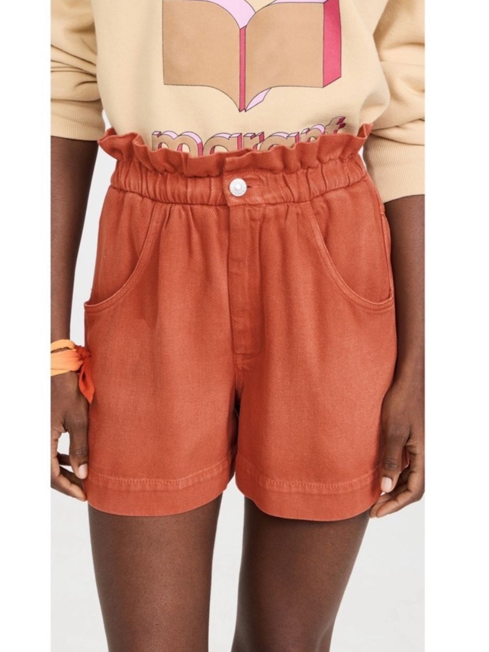 Isabel Marant Étoile Titea Shorts Beautiful Burnt
Orange(Papaya)